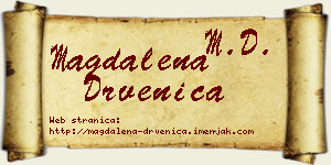 Magdalena Drvenica vizit kartica